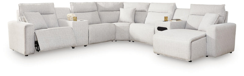 Modmax II Reclining Sectional Sofas - Stone