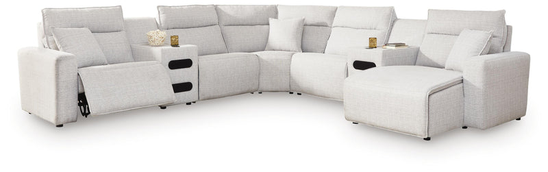 Modmax II Reclining Sectional Sofas - Stone