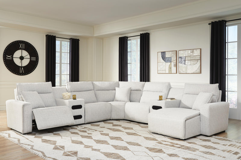 Modmax II Reclining Sectional Sofas - Stone
