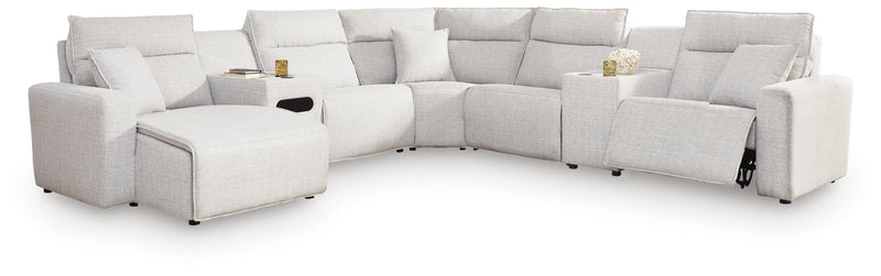 Modmax II Reclining Sectional Sofas - Stone