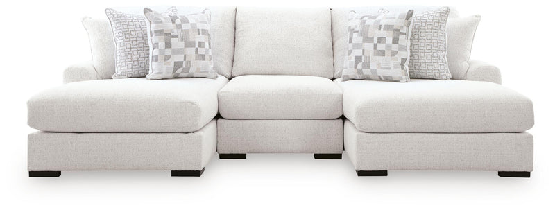 Wynncroft Manor 3-Piece Double Chaise Sectional