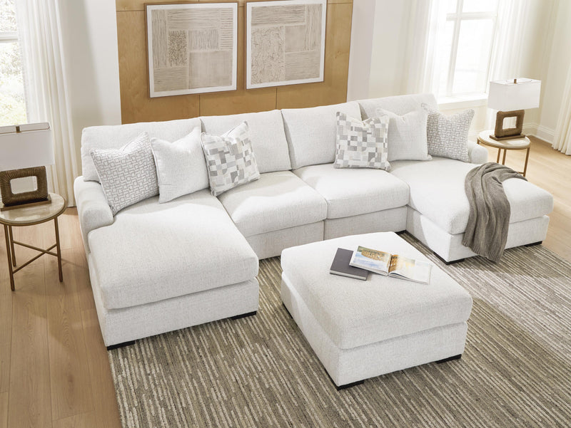 Wynncroft Manor 4-Piece Double Chaise Sectional