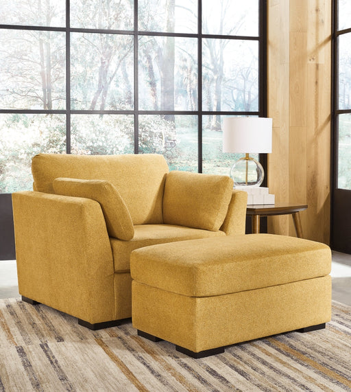 Keerwick Living Room Set Chair and Ottoman