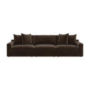 Maxton Heights Sectionals 3-Piece Sectional Sofa Bittersweet