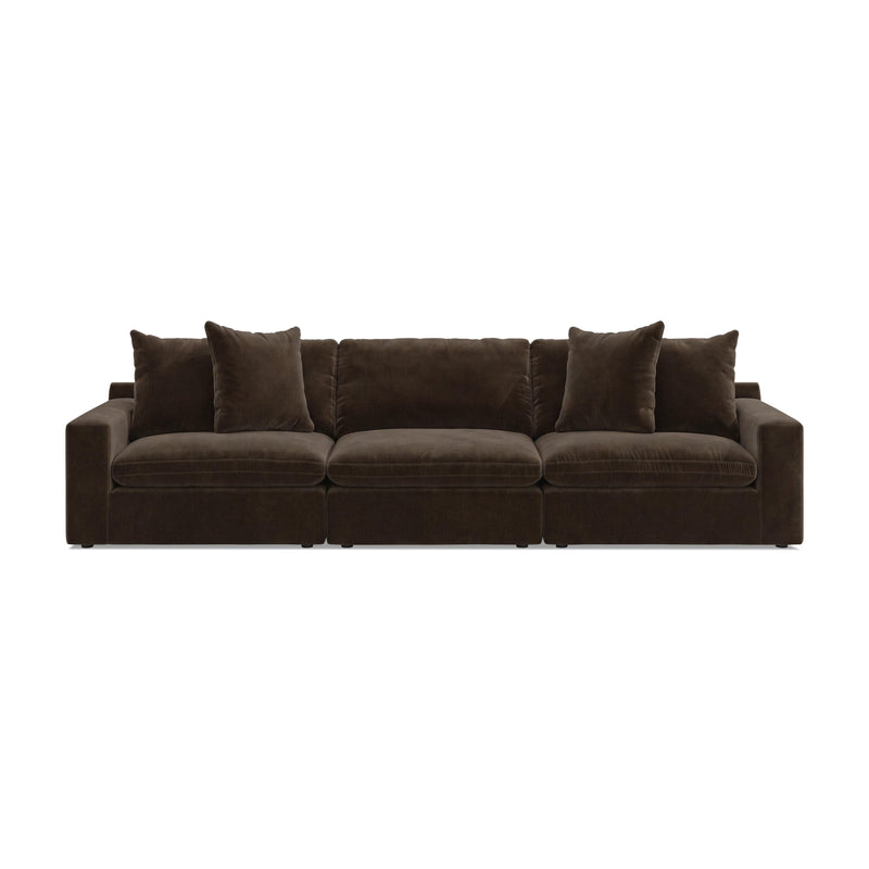 Maxton Heights Sectionals 3-Piece Sectional Sofa Bittersweet