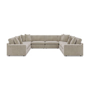 Maxton Heights Sectionals 8-Piece Sectional Pebble