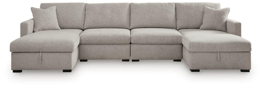 ModMax Luxe 4-Piece Double Storage Chaise Sectional Default Title