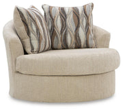 Crespino Swivel Accent Chair Default Title