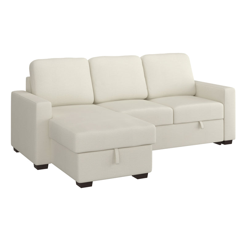 Alfonso 93.25" Sofa W/bed & Storage