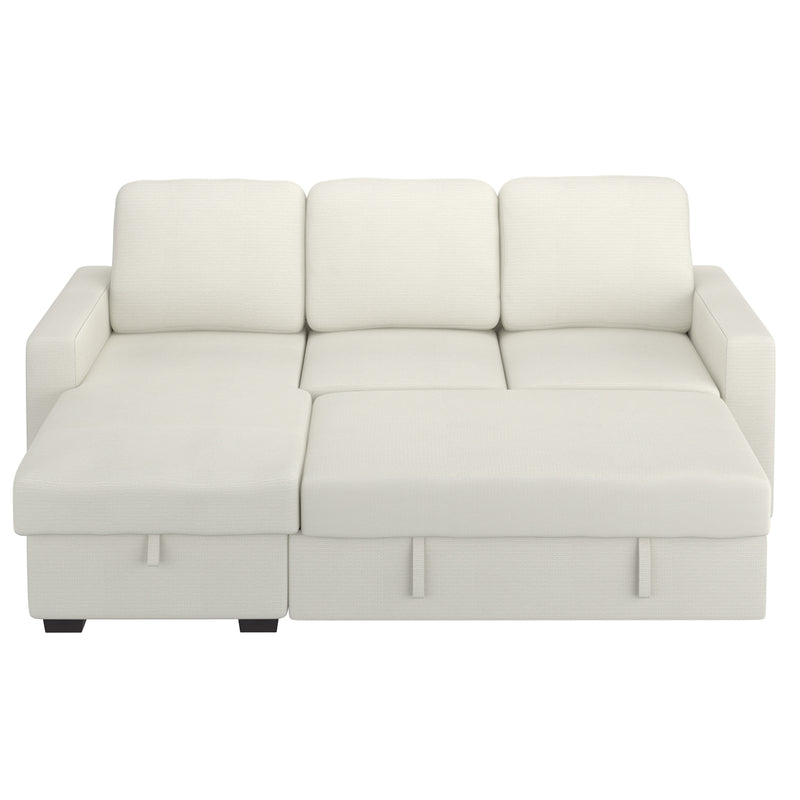 Alfonso 93.25" Sofa W/bed & Storage