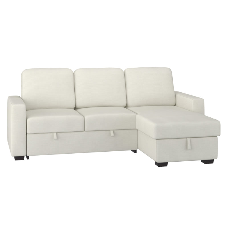 Alfonso 93.25" Sofa W/bed & Storage