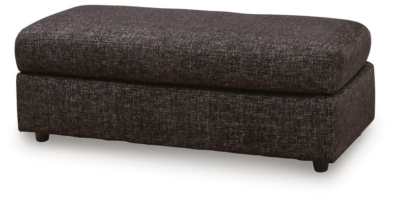 Coralene Ottomans