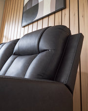 Mackmenville Reclining Sofa and Reclining Loveseat with Console Living Room Set