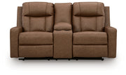Mackmenville DBL Reclining Loveseat w/Console