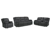 Draycoll Sofa, Loveseat and Recliner Default Title