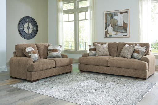 Jayne Living Room Sets Pecan