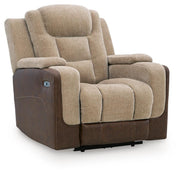 Mixed Motion PWR Recliner/ADJ Headrest Recliners Brownstone