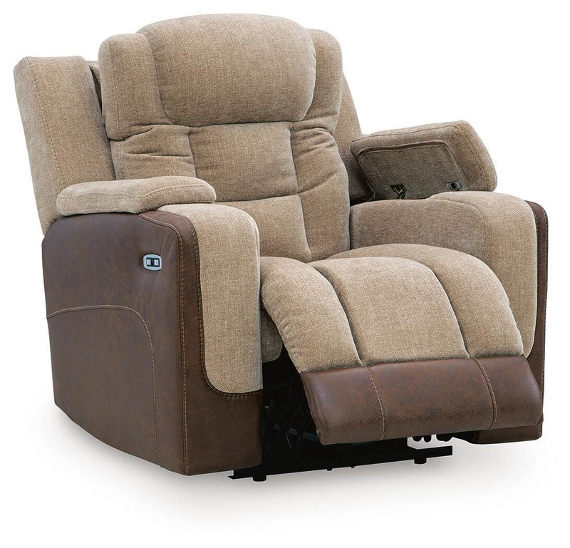 Mixed Motion PWR Recliner/ADJ Headrest Recliners