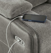 Mixed Motion PWR Recliner/ADJ Headrest Recliners