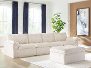 Canefield 4-Piece Sectional with Ottoman