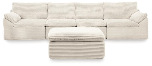 Canefield 4-Piece Sectional with Ottoman Default Title