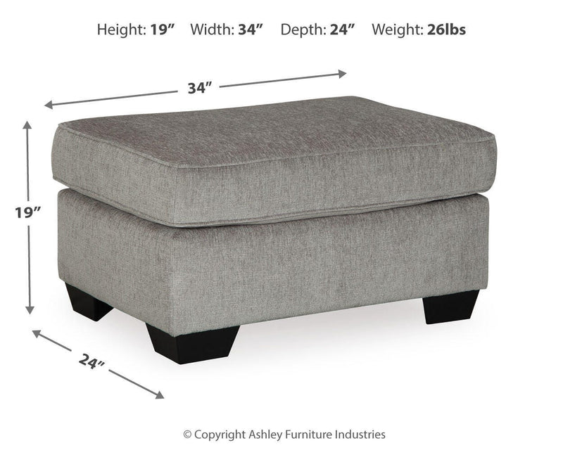 Altari Chair and Ottoman