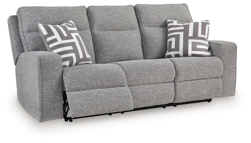 Biscoe Power Reclining Sofa with Adjustable Headrest