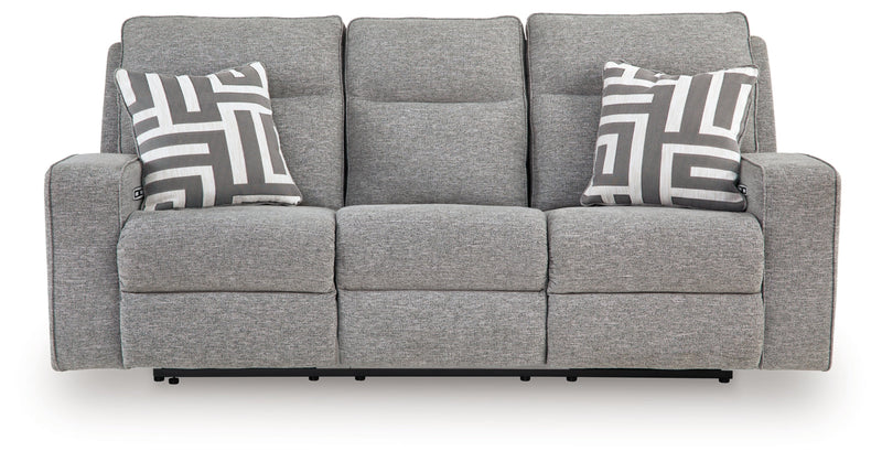 Biscoe Power Reclining Sofa with Adjustable Headrest