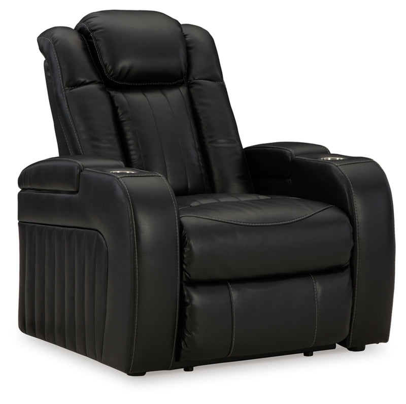 Caveman Den Power Recliner/Adjustable Headrest