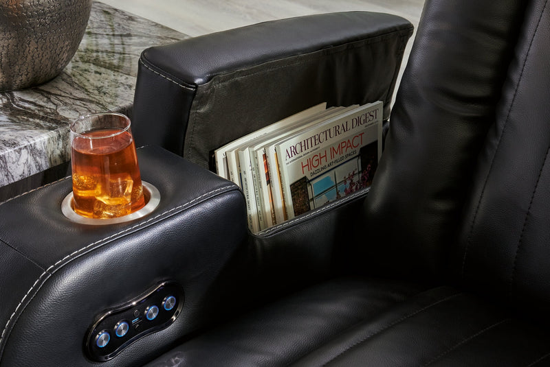 Caveman Den Power Recliner/Adjustable Headrest
