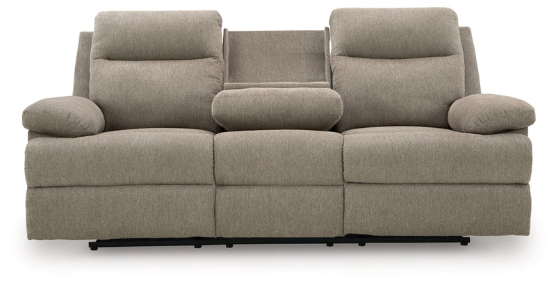 Tarrant Reclining Sofa w/Drop Down Table