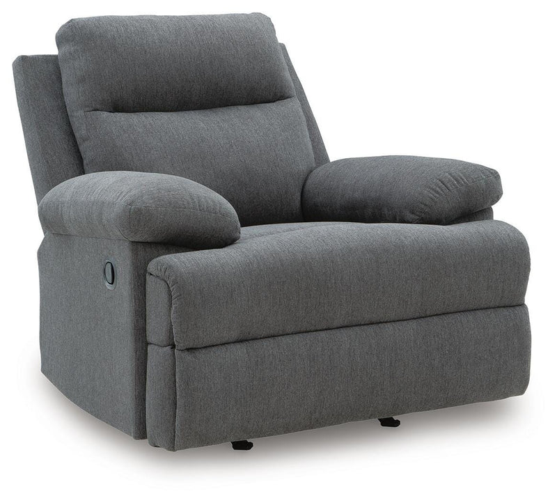 Side-Swipe Recliners Charcoal