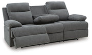 Side-Swipe REC Sofa w/Drop Down Reclining Sofas