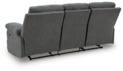 Side-Swipe REC Sofa w/Drop Down Reclining Sofas