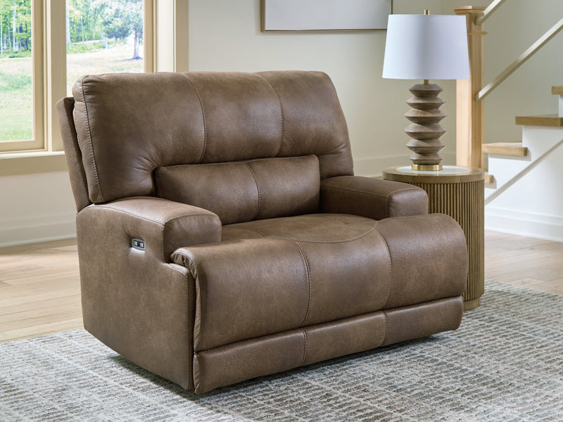Time-Piece Power Recliner/Adjustable Headrest