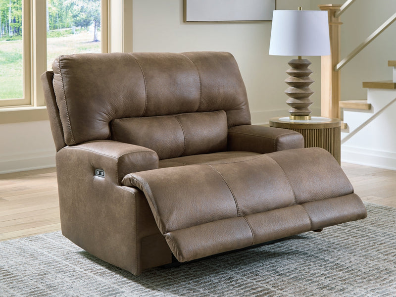 Time-Piece Power Recliner/Adjustable Headrest