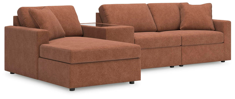 Modmax Sectionals - Spice 4-Piece Sectional with Chaise (92102S41)