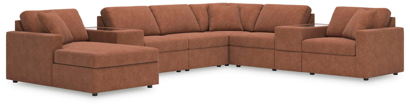 Modmax Sectionals - Spice 8-Piece Sectional with Chaise (92102S43)