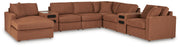 Modmax Sectionals - Spice 8-Piece Sectional with Storage Chaise and Audio Consoles