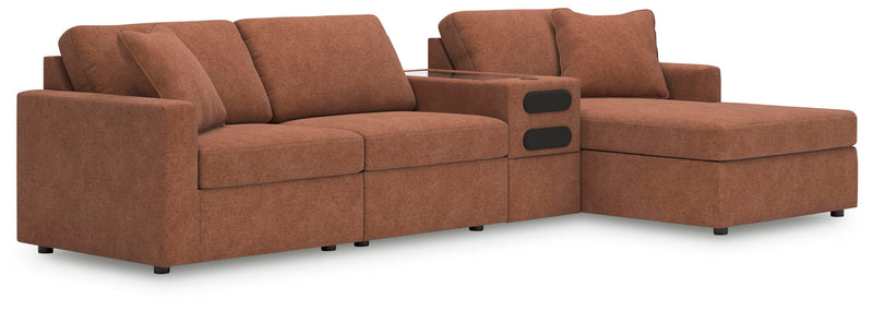 Modmax Sectionals - Spice 4-Piece Sectional with Chaise (92102S37)