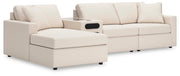 Modmax Sectionals - Oyster 4-Piece Sectional with Chaise (92103S38)