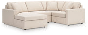 Modmax Sectionals - Oyster 4-Piece Sectional with Chaise (92103S66)