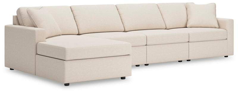 Modmax Sectionals - Oyster 4-Piece Sectional with Chaise (92103S26)
