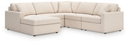 Modmax Sectionals - Oyster 5-Piece Sectional with Chaise