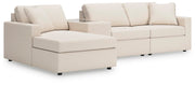 Modmax Sectionals - Oyster 4-Piece Sectional with Chaise (92103S41)