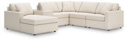 Modmax Sectionals - Oyster 6-Piece Sectional with Chaise (92103S52)