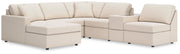 Modmax Sectionals - Oyster 6-Piece Sectional with Chaise