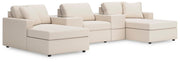 Modmax Sectionals - Oyster 5-Piece Pit Sectional