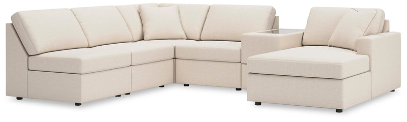 Modmax Sectionals - Oyster 6-Piece Sectional with Chaise (92103S22)