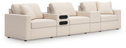 Modmax Sectionals - Oyster 5-Piece Sectional with Audio System